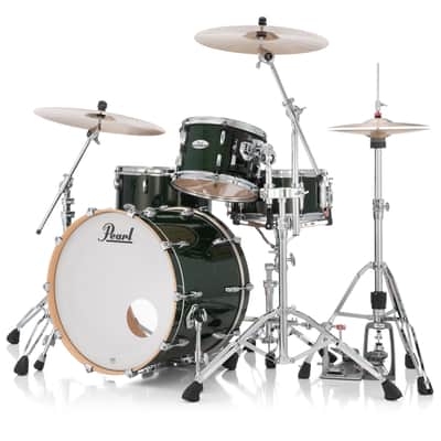 Pearl PMX Professional Series 3-Piece Drum Shell Pack - 22x16 Bass, 16x16 Tom, 12x8 Tom - Emerald Mist image 6