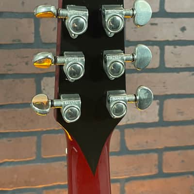 1988 Heritage H170 Cherry Sunburst Curly Maple Top Electric Guitar w/ Hard Case - Kalamazoo MI image 8