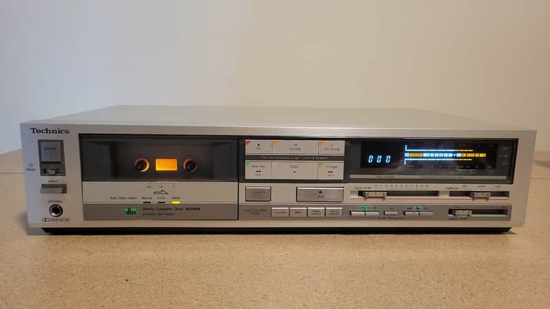 Vintage Sterero Cassette Deck Technics RS M245X image 1