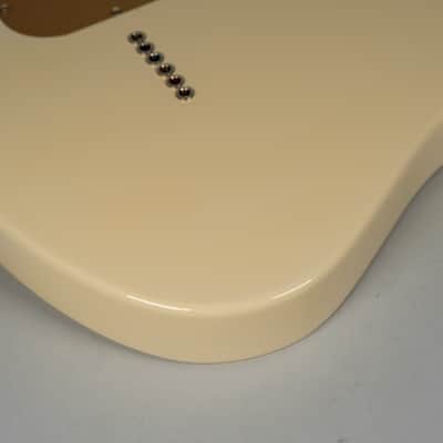 2015 Asher Guitars GT-3 Antique White Lollar Gold Foils w/OHSC image 20