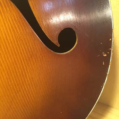 Kay-made Custom Kraft N-2 Archtop 1960s Sunburst image 9