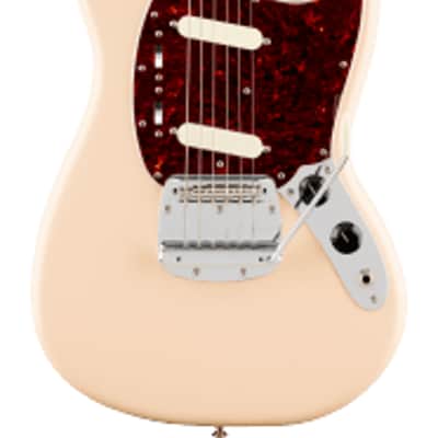 Fender Vintera III Mid '60s Mustang Electric Guitar. Rosewood Fingerboard, Olympic White image 4