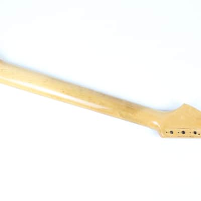 RARE 1963 Vintage Fender Stratocaster Neck Maple Brazilian Rosewood Clay Inlays Strat USA 1960s L-Series Pre-CBS image 5