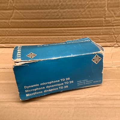Telefunken TD 26 td26 vintage microphone made in Germany with original box image 13