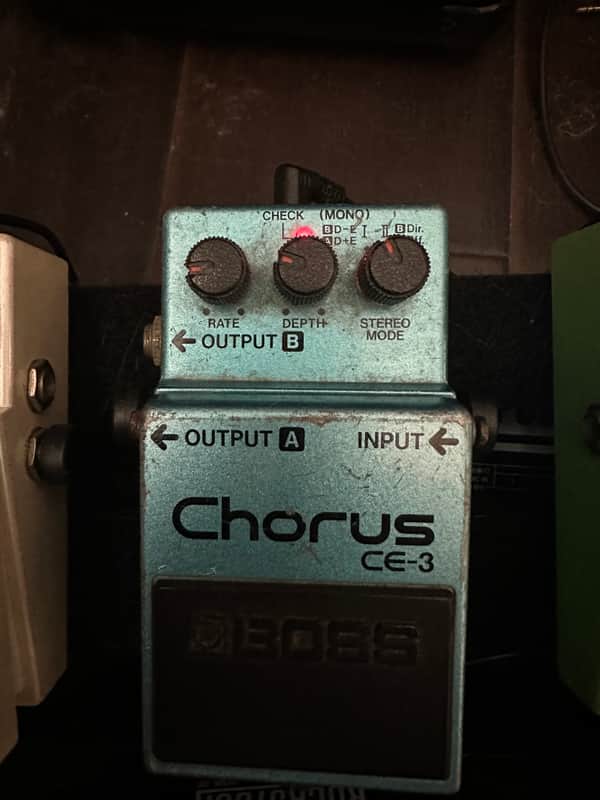 Boss CE-3 Chorus (Green Label) 1984 - 1988 - Blue image 1