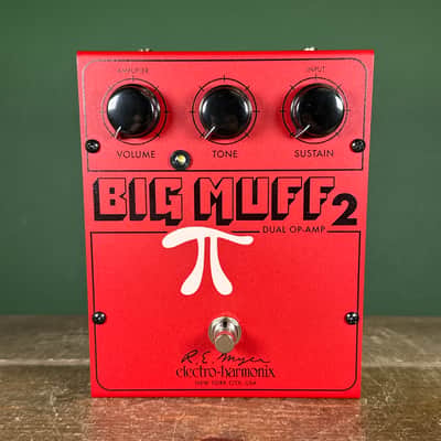 Electro-Harmonix / JHS Big Muff 2 Dual Op-Amp Fuzz 2025 - Red image 2
