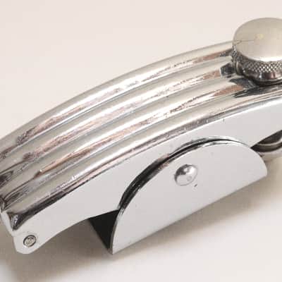 Slingerland Clam Shell Strainer/Butt End for Radio King Snare Drum, Chrome Plated - 1960s / INSPECTED & TESTED image 3