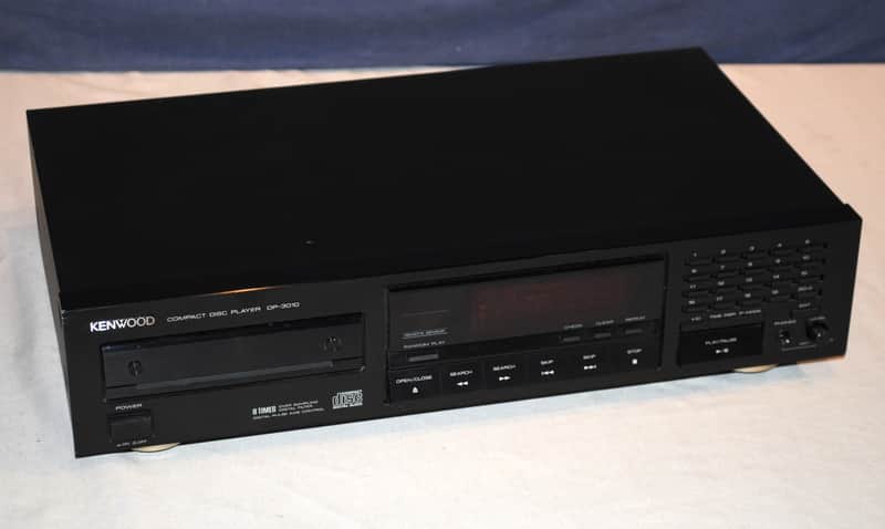 Kenwood DP-3010 Single Disc CD Player 1989 Black | Reverb