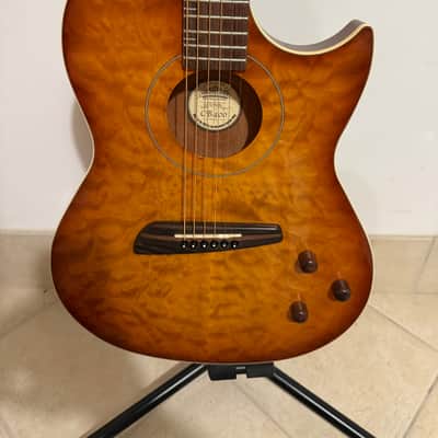 Washburn 2002 Washburn CB400 Cherryburst Quilt w/OHSC 2002 image 6