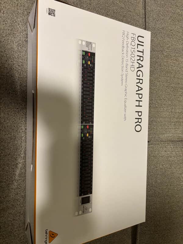 Behringer Ultragraph Pro FBQ1502HD 15-Band Graphic Equalizer 2015 - Present - Standard image 1