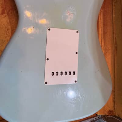 Fender Custom Shop '63 Reissue Stratocaster Relic - Sonic Blue image 5