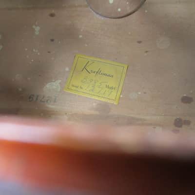 Kay Kraftsman 3/4 Upright Bass 1945 B-385 Chubby Jackson model aka Switch Master Pickup SE Michigan image 21