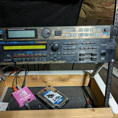 Roland JV-1080 64-Voice Synthesizer Module 1994 - 2001 - Black image 5