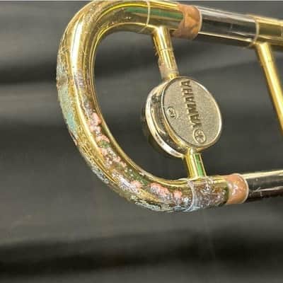 Yamaha YSL-354 Trombone w/ Yamaha Case. Japan. Good playing condition image 19