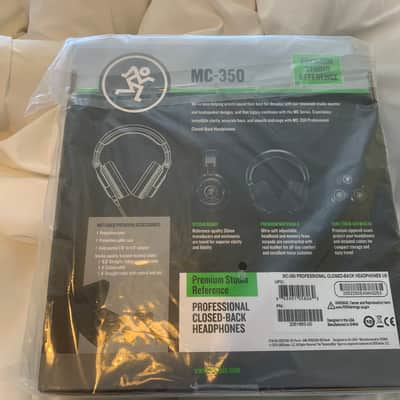 [HEADPHONE SALE], Mackie MC-350, Never Opened ✅, MINT ✅, Headphones, ✅ Studio Headphones, Studio Reference, MC 350, Mackie, Black image 2