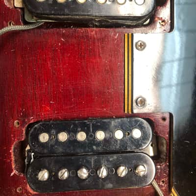Gibson Les Paul Standard with Sideways Vibrola 1961 - 1962 - Cherry image 11