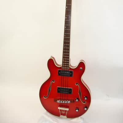 Vintage 70's Epiphone EA-260 4-String Bass Guitar, Cherryburst w/ Case image 2