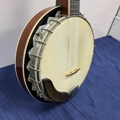 Vintage Iida 5-String Banjo with Resonator Made in Japan image 8