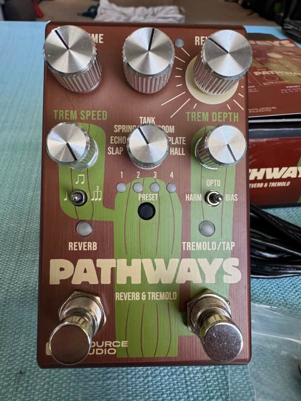 Source Audio Pathways Reverb & Tremolo 2026 - Present - Orange image 1