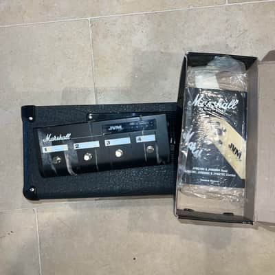 Marshall JVM205H 2-Channel 50-Watt Guitar Amp Head 2008 w/footpedal in box, Black, with case image 8
