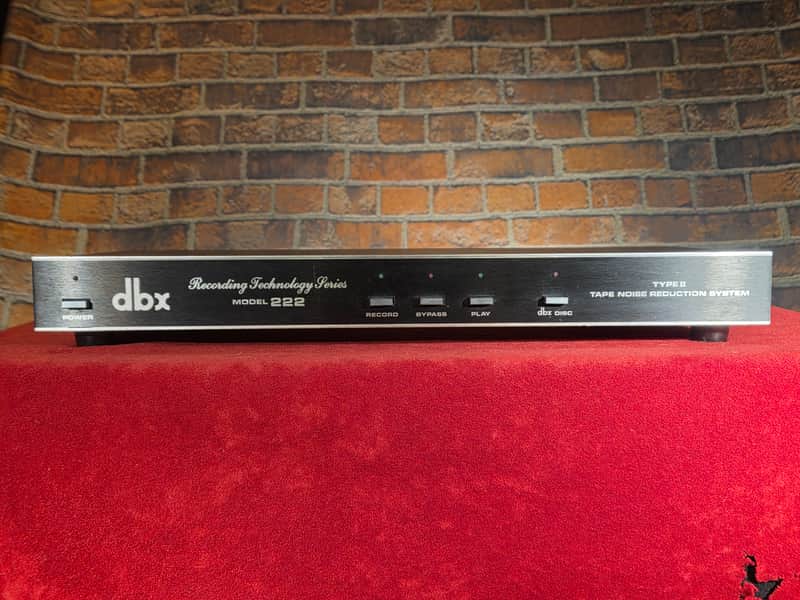 Vintage 1980s dbx 222 Type II Tape Noise Reduction System image 1