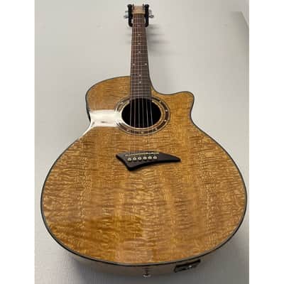 Dean EGA-GN Exotica Quilted Ash Electro Acoustic Guitar Pre-Owned image 11