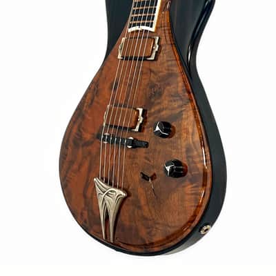 Jesselli Guitars Modernaire Circa 1989-1990 Natural Walnut & Ebony (Authorized Jesselli Dealer) *Final price drop* image 5