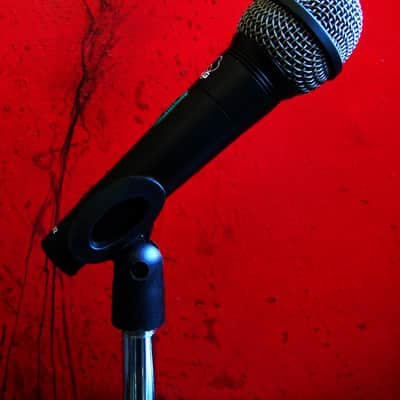 Vintage 1990's AKG D2002 dynamic hyper cardioid microphone Low Z w accessories image 10