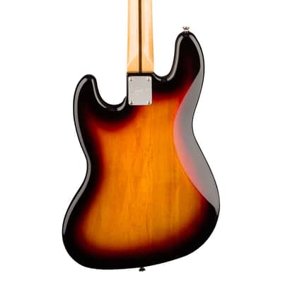 Used Squier Classic Vibe '70s Jazz Bass - 3-Color Sunburst w/ Maple FB image 7