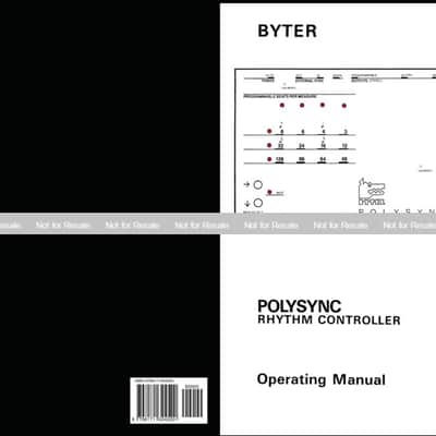 Immagine Byter Polysync Rhythm Controller Operating Manual - 4