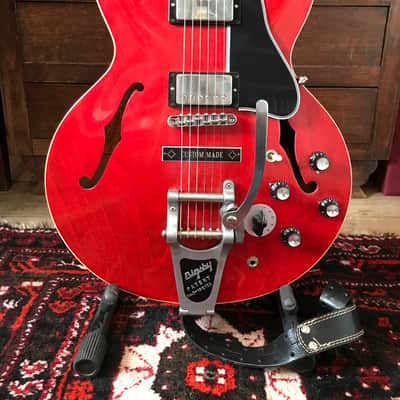 Gibson Custom Shop ES-335 '63 Reissue w/ Varitone and Bigsby 2018 Cherry image 13
