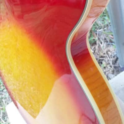 Samick SAT 650 Artist Edition ES335 Guitar OHSC image 16