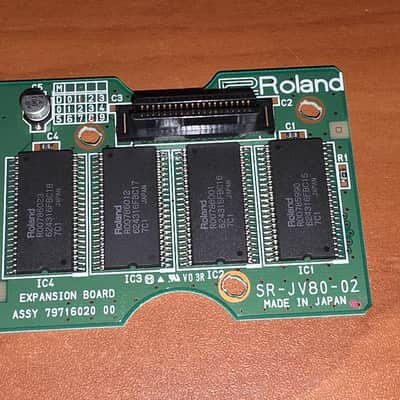 Roland SR-JV80-02 Orchestral Expansion Board 1990s - Green image 2