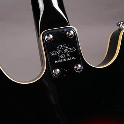 Univox Coily Semi Hollow 335-Style Guitar Made In Japan Vintage - Burst image 8