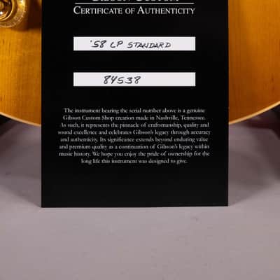 Gibson 58 Les Paul stadard left hand 2024 - lemon burst image 11