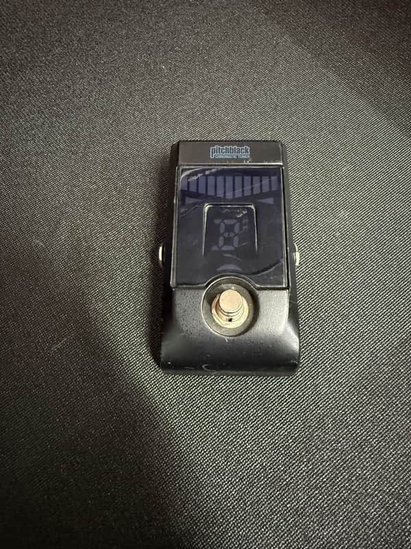 Korg Pitchblack Chromatic Guitar/Bass Tuning Pedal 2010s - Black image 1