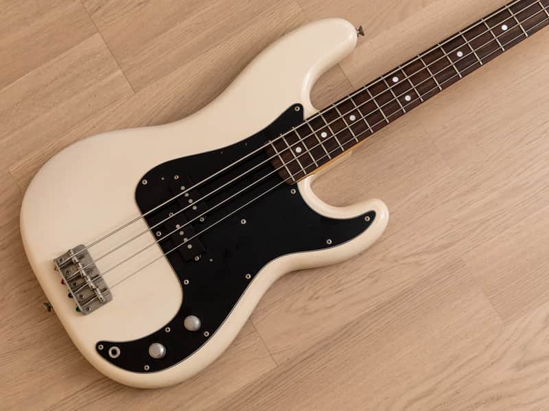 1981 Tokai Hard Puncher PB60 Vintage P-Bass Olympic White, 100