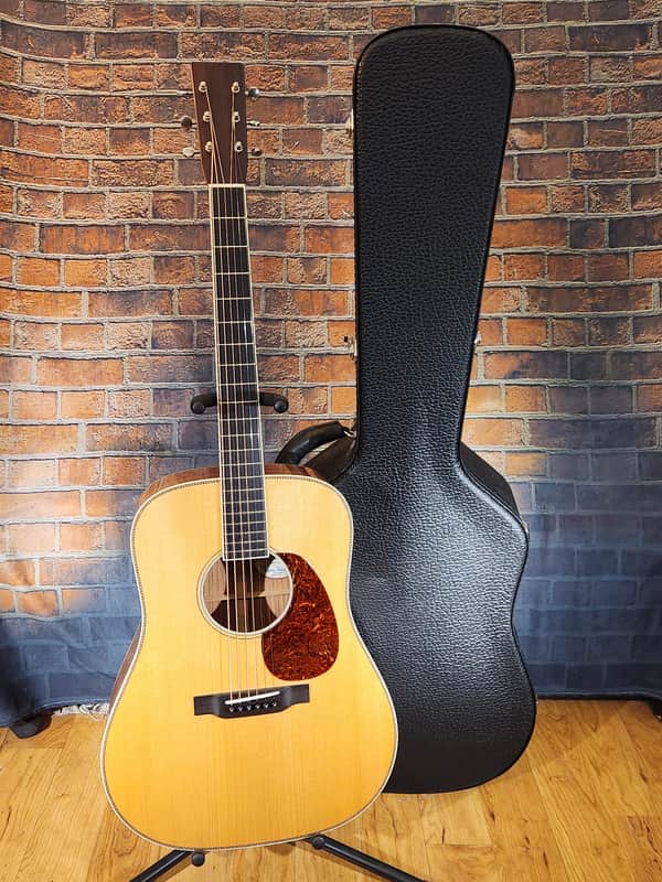 Bourgeois 2024 D Large Soundhole Dreadnought Acoustic Natural w/ OHSC image 1