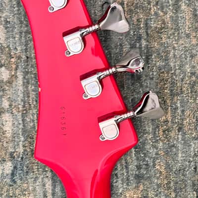 Hamer Scepter 1986 - Red with Black Bevels image 7