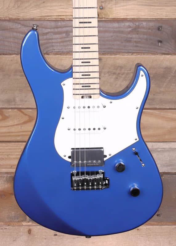 Yamaha PACS+12M Pacifica Standard Plus Electric Guitar Sparkle Blue w/ Gigbag image 1