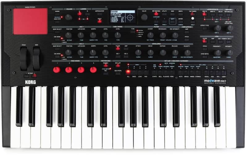 Korg Modwave MKII Wavetable Synthesizer (ModwaveMk2d1) image 1