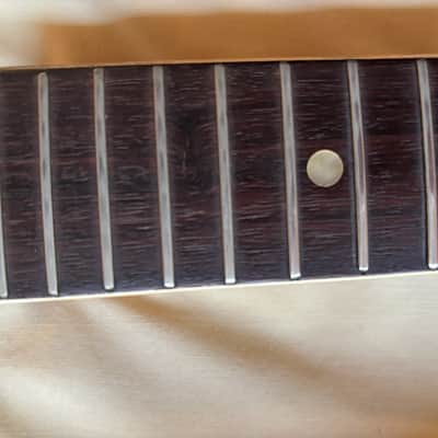 Vintage  Teisco HEIT Deluxe Solid Body Neck 1960's - Natural and Red image 11