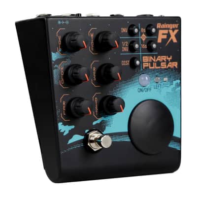 Rainger FX Binary Pulsar Stereo Sidechainer / Panner / Tremolo Pedal [DEMO] image 3