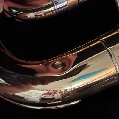 Jupiter JEP700 Standard Series Bb 3-Valve Euphonium 2010s - Clear-Lacquered Brass image 7