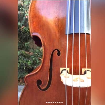 5-String E.M. Pöllmann “Emperor” Busseto Bass 2000 Spruce / Maple (So. CA area) image 1