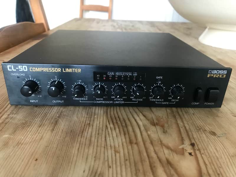 Boss Pro CL-50 Compressor Limiter Gate 1990 - Black 1/2 image 1