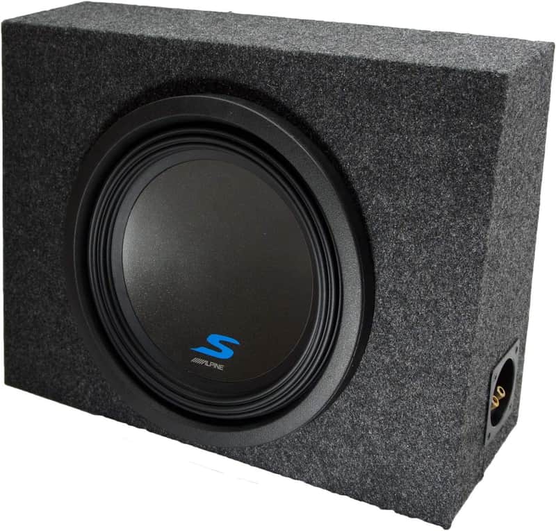 Universal Standard Cab Truck Alpine W12D4 Single 12" Loaded Sub Box Enclosure image 1