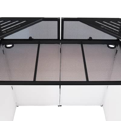 2) American DJ Focus Flex Wireless DMX Moving Head Lights+Case+Stands+Controller image 18