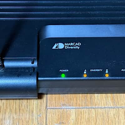 Shure Marcad VHF True Diversity Handheld Microphone System, 177.600 Mhz, Excellent Condition image 2