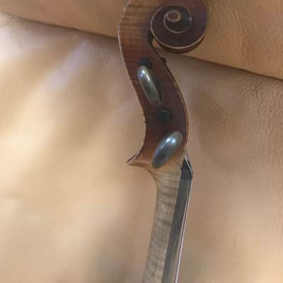 Vintage German Made 3/4 Size Antonius Stradivarius Copy Violin w/ Lifton Case +Glasser Bow. Sale Benefits Music Education Nonprofit! image 8